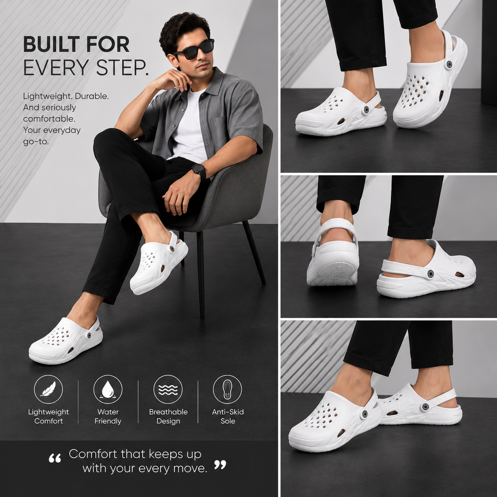 Clog 12806 - White