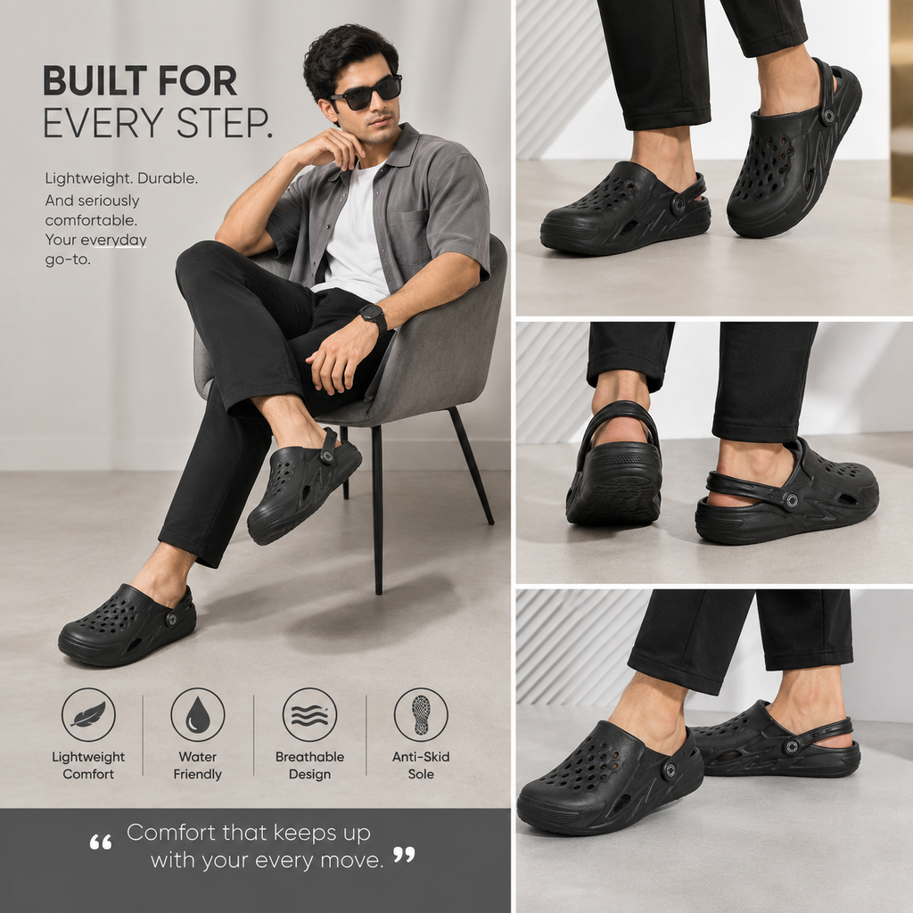 Clog 12806 - Black
