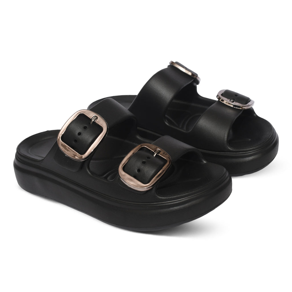 Classic Block Heels - Black