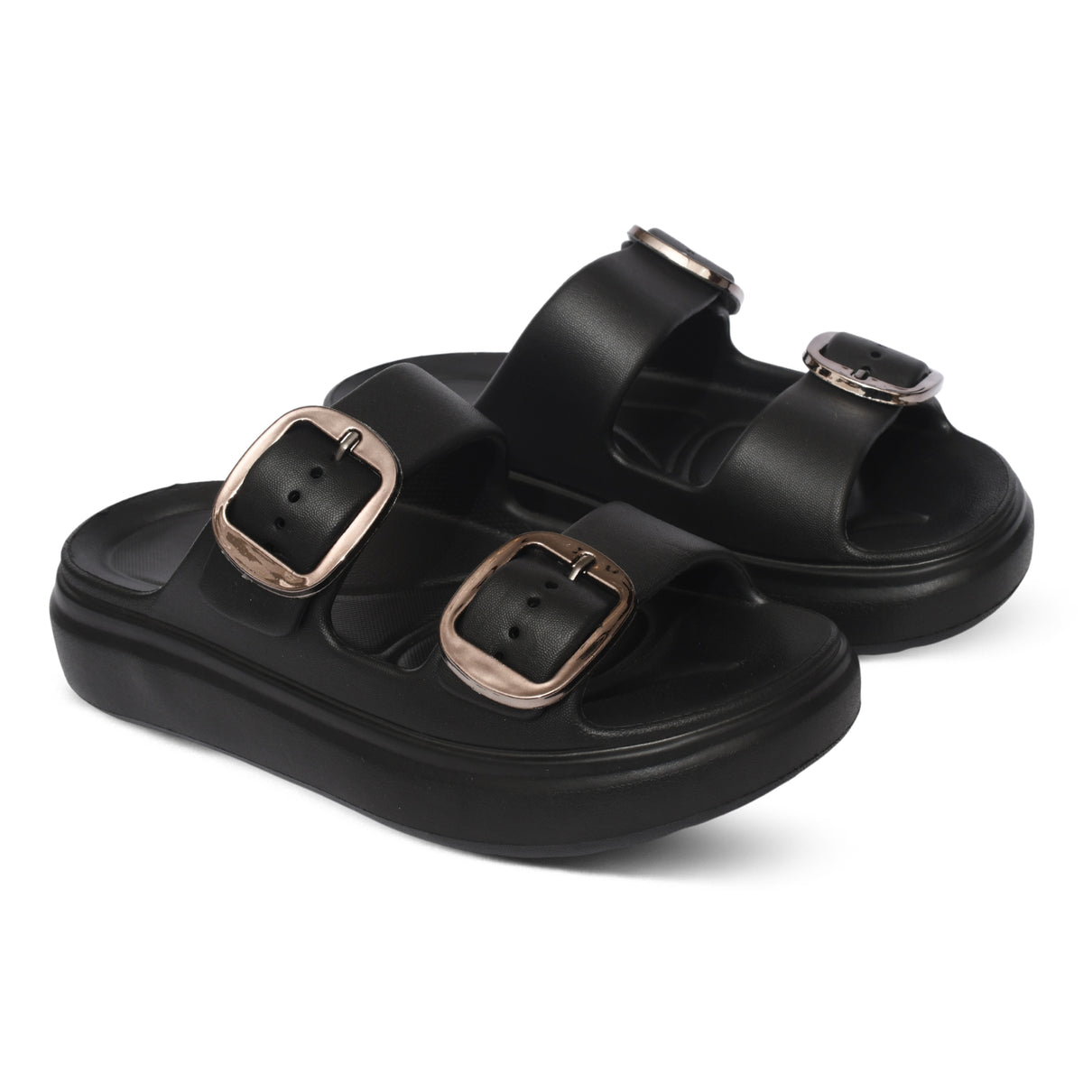 Classic Block Heels - Black