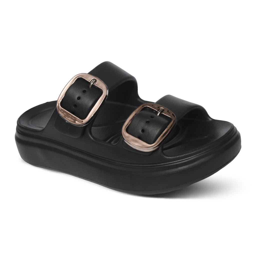 Classic Block Heels - Black