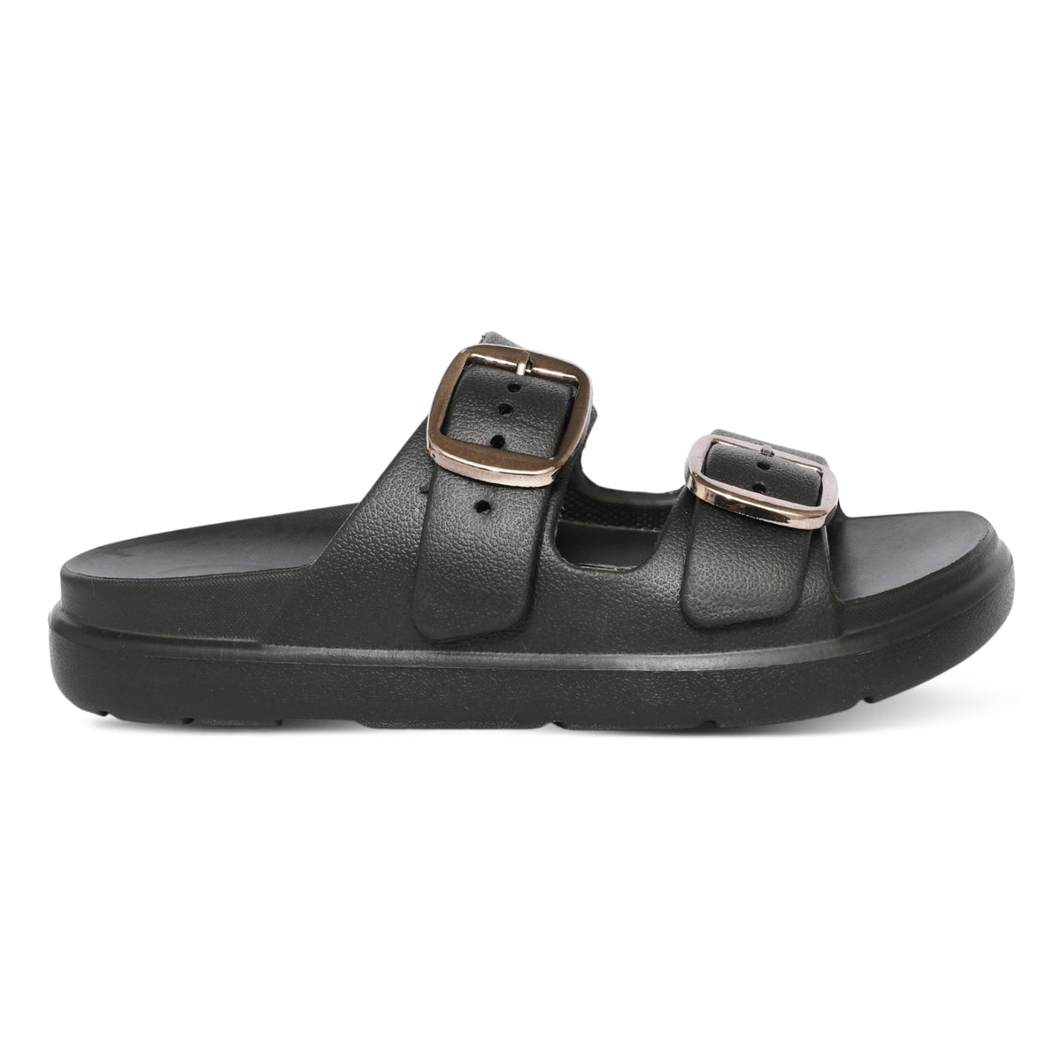 Pearl Block Heels - Black
