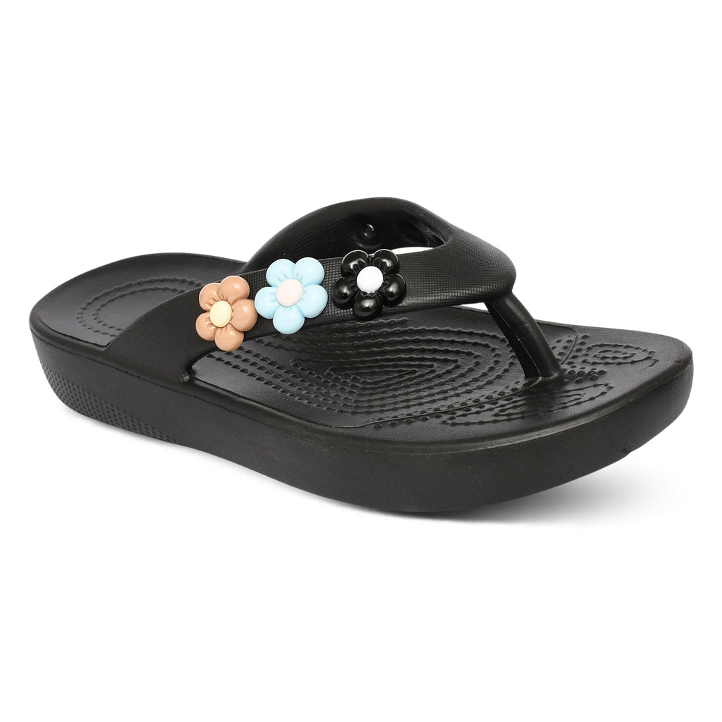 Angel Block Heels - Angel Black