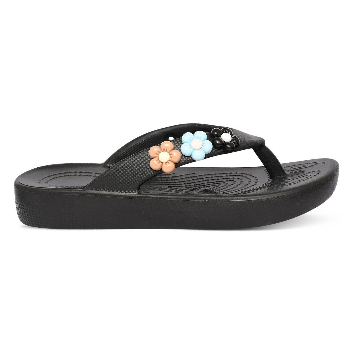 Angel Block Heels - Angel Black