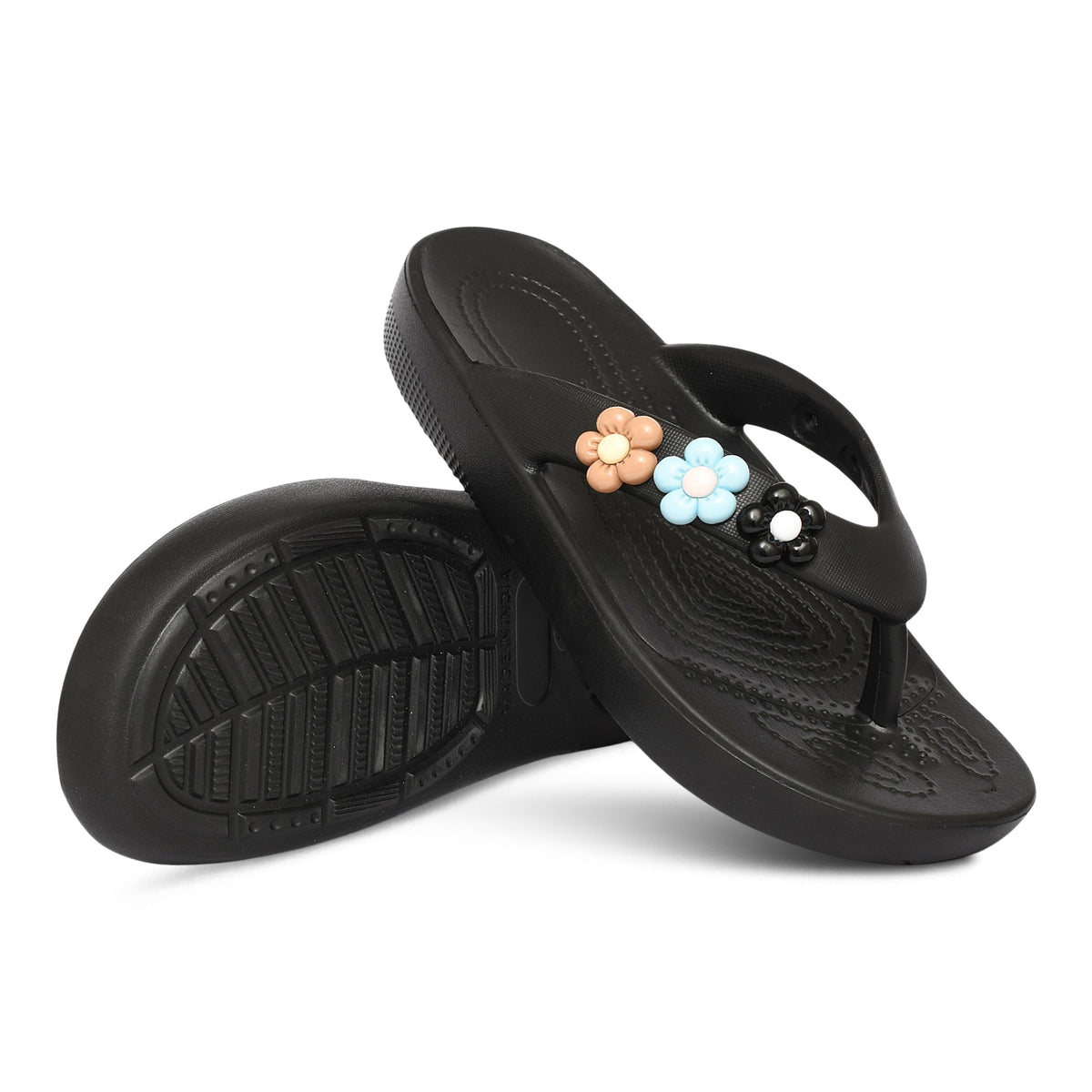 Angel Block Heels - Angel Black