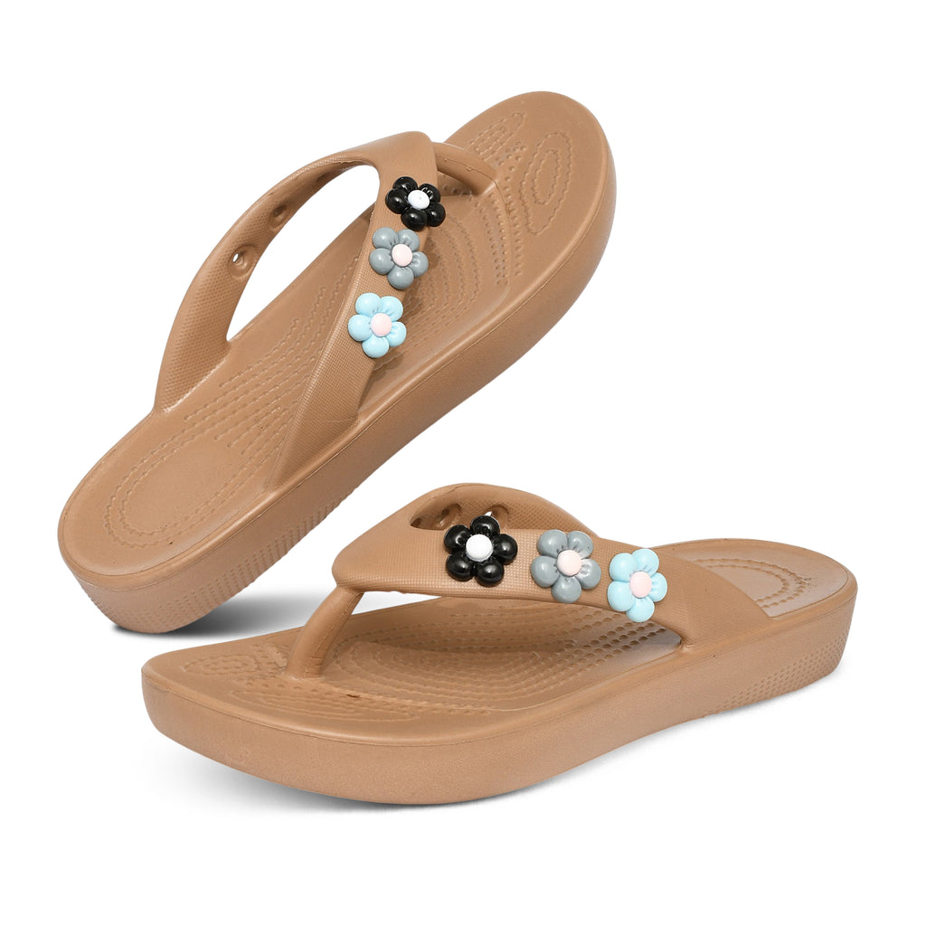 Angel Block Heels - Angel Beige