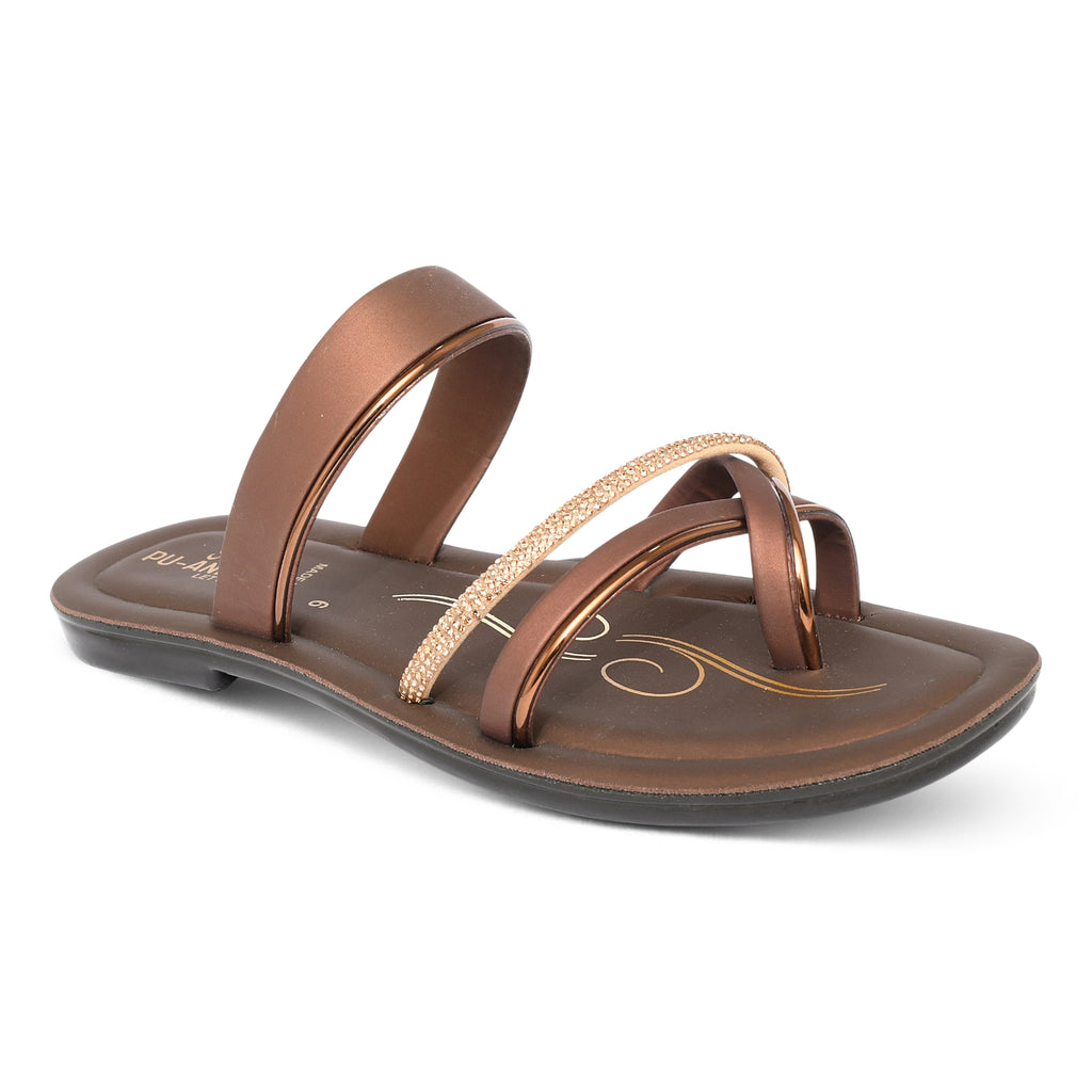 Palak PU Sandals - Default