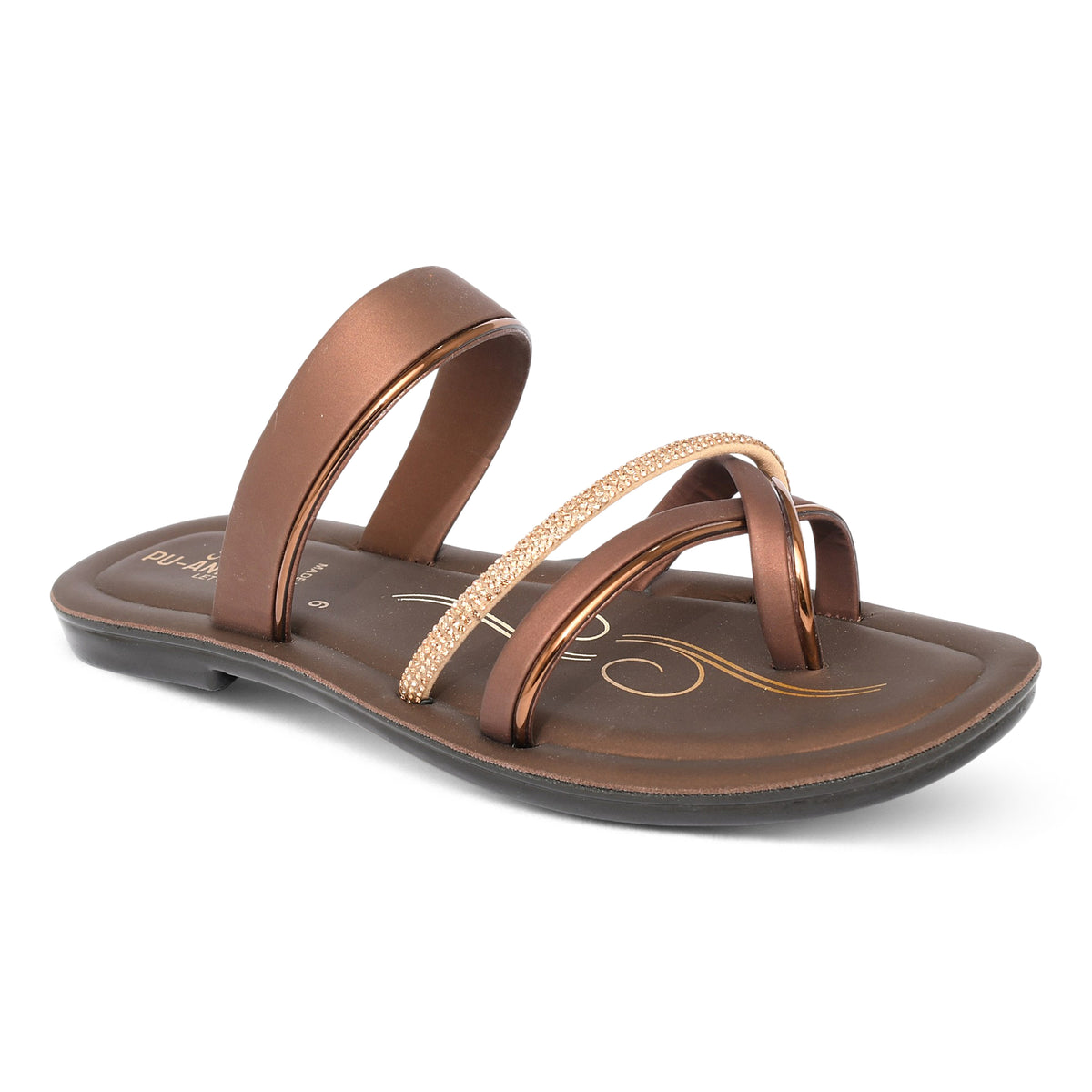 Palak PU Sandals - Default