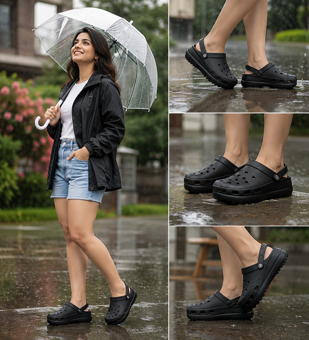 Nairobi Block Heels - Black