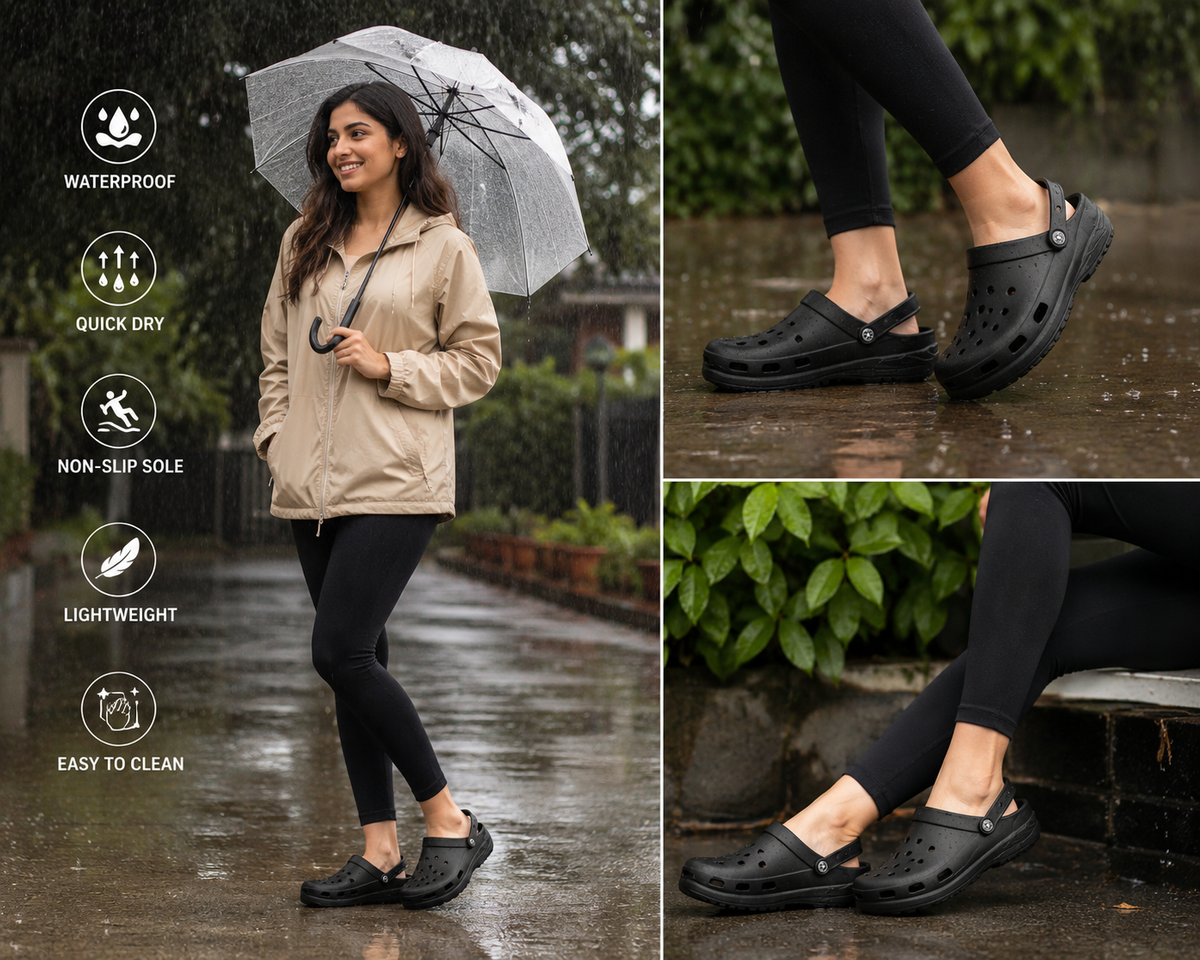 Nairobi Block Heels - Black